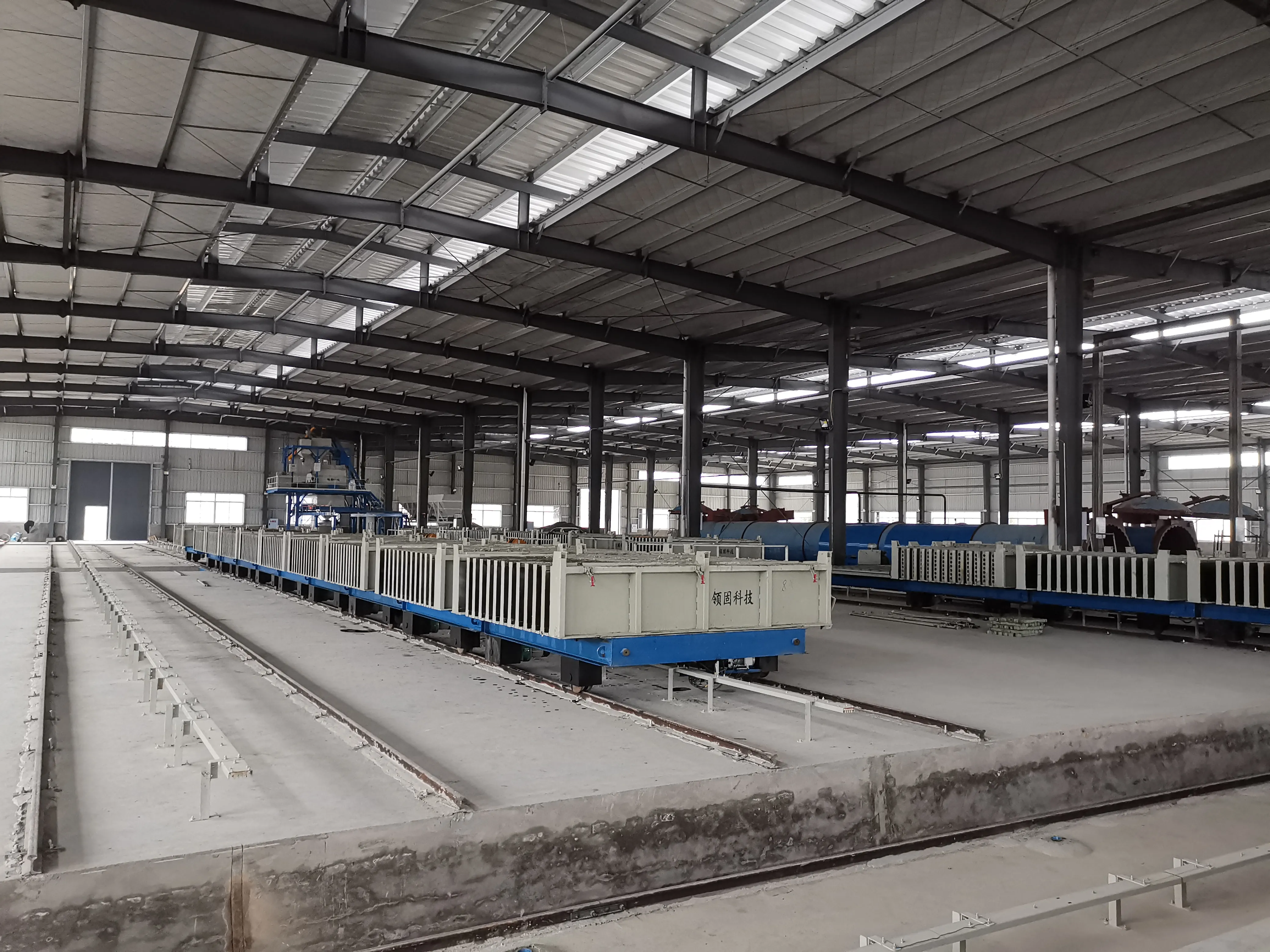 Overseas lightweight wall panel production line project